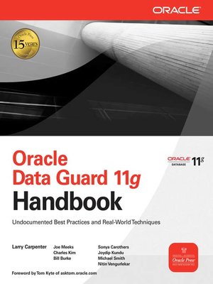 cover image of Oracle Data Guard 11g Handbook